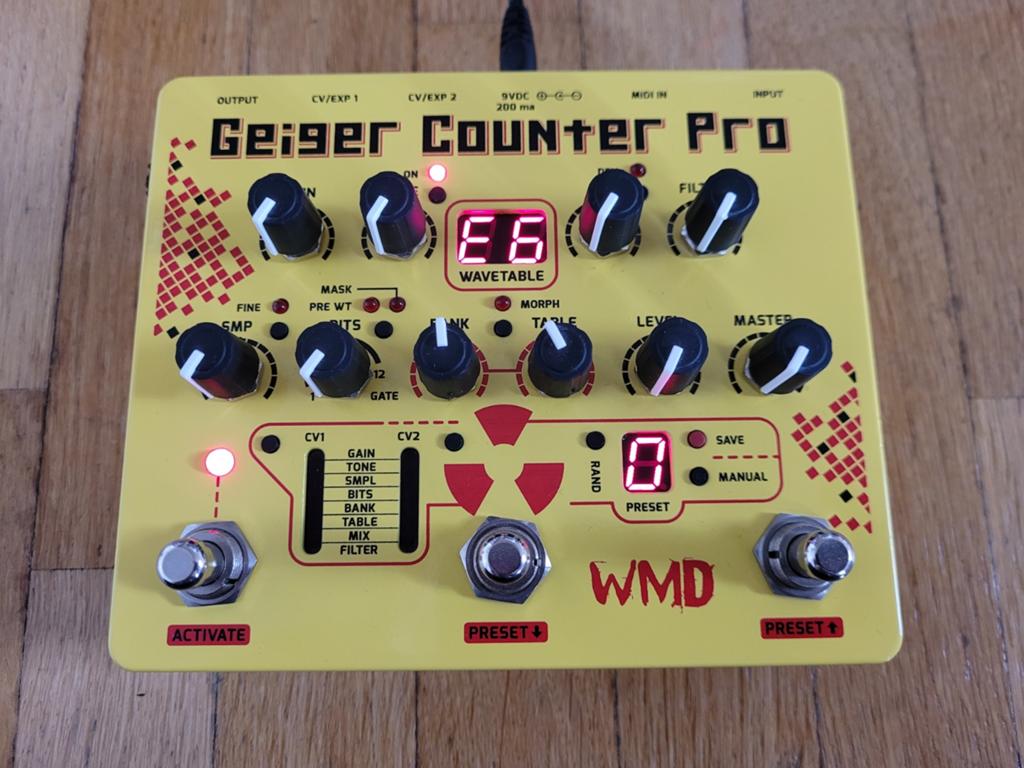 WMD Geiger Counter Pro, Musique & Instruments, Effets, Enlèvement ou Envoi