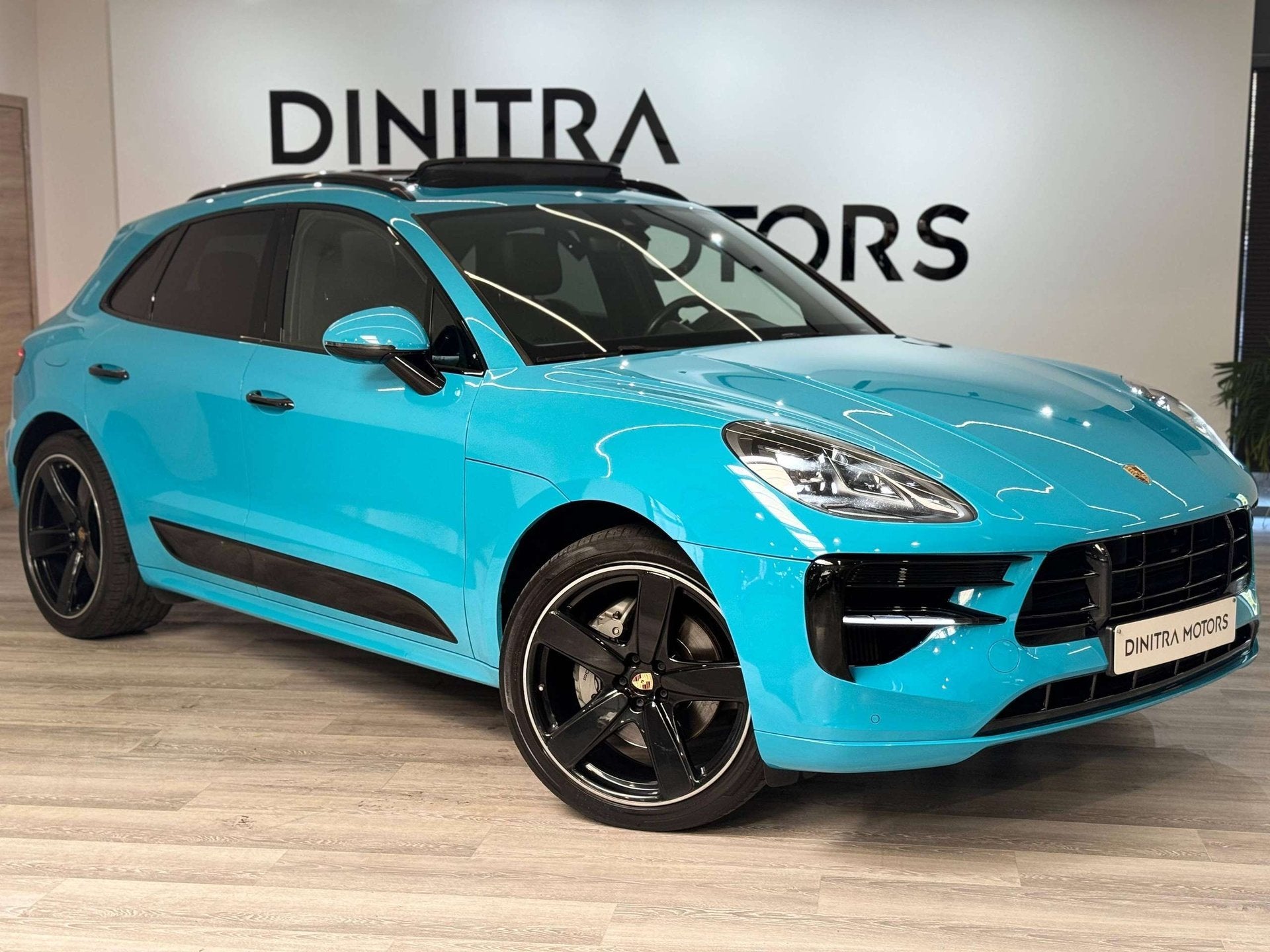 Porsche Macan S 3.0 V6 BiTurbo– Miami Blue / Pano / SportD, Auto's, Porsche, Automaat, Dealer onderhouden, Gebruikt, 2995 cc