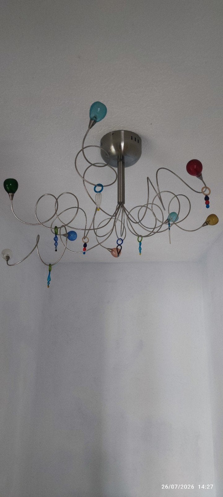 luminaire plafonnier, Enlèvement, Comme neuf, Verre