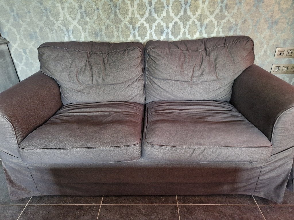zetels 1x tweezit + 4x enkel, Huis en Inrichting, Ophalen, Minder dan 75 cm, 150 tot 200 cm, Tweepersoons