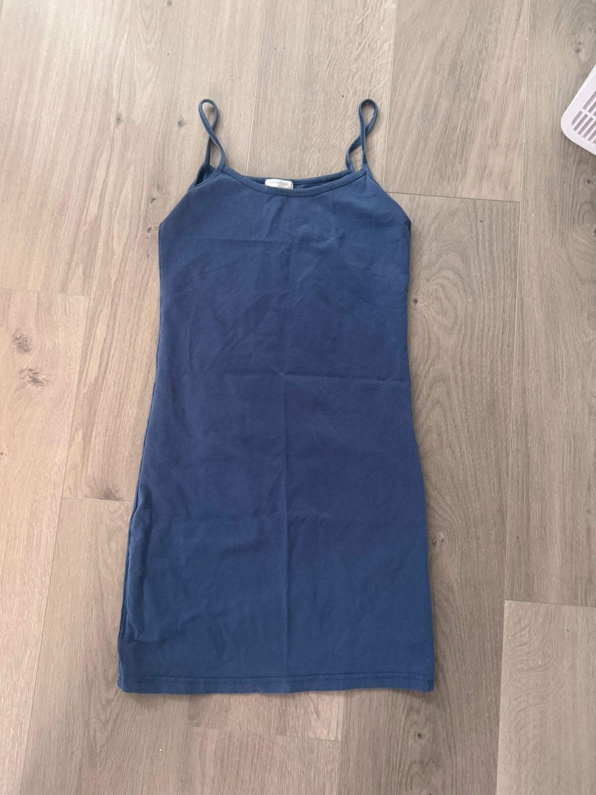 Lang hempje, maat S, sutherland, Kleding | Dames, Zo goed als nieuw, Verzenden, Blauw, Maat 36 (S)