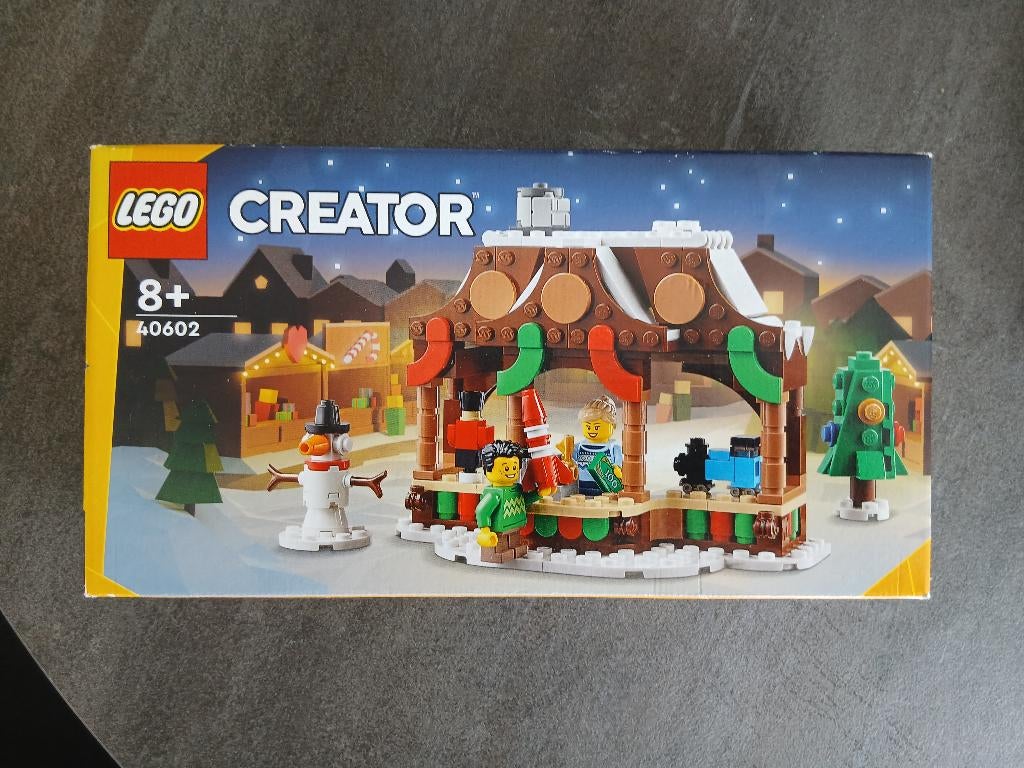 Legoset 'Winterse marktkraam', Kinderen en Baby's, Speelgoed | Duplo en Lego, Ophalen, Compleet, Overige thema's, Lego