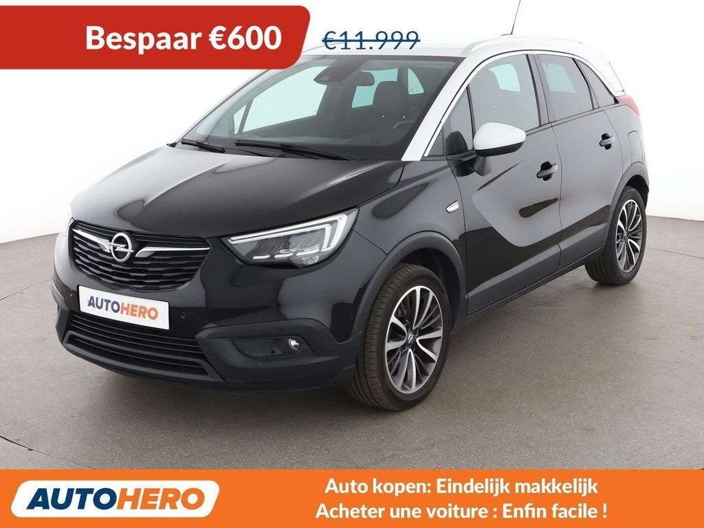 Opel Crossland X 1.2 Turbo Ultimate (bj 2020), Voorwielaandrijving, Stof, Gebruikt, 1199 cc