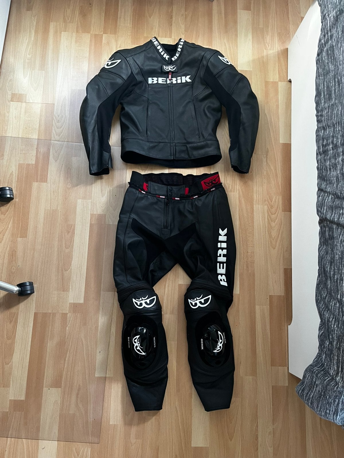 Berik 2 delig motorpak in topstaat, Motoren, Ophalen, Tweedehands, Heren, Combipak