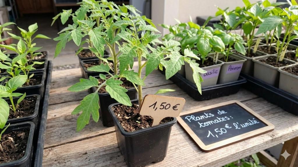 Plants de tomates, Enlèvement