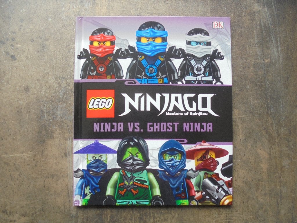 Lego Book Lego Ninjago Ninja vs Ghost Ninja (zie foto's), Kinderen en Baby's, Ophalen of Verzenden, Zo goed als nieuw, Lego, Ninjago