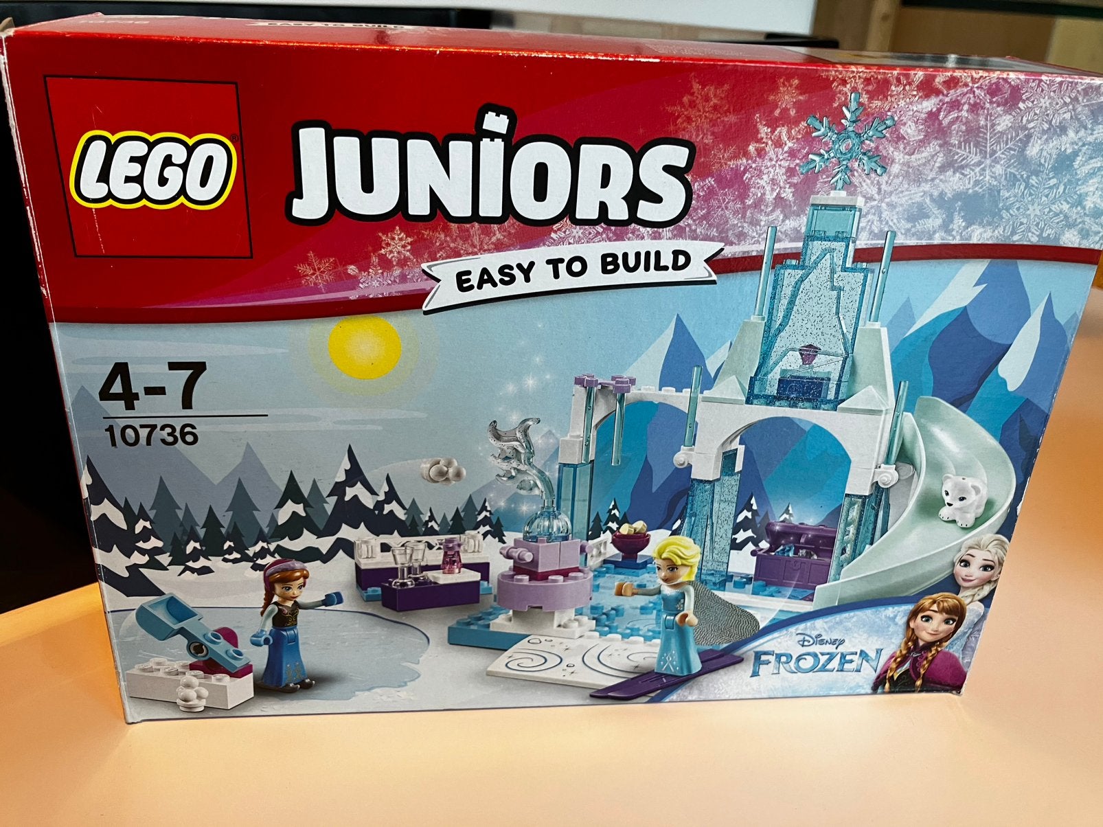 Anna & Elsa's bevroren speeltuin 10736 | Juniors, Enlèvement ou Envoi, Lego, Ensemble complet, Utilisé