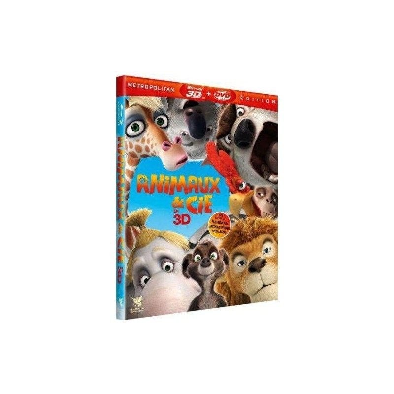 Animaux et Cie 3D EN BLURAY, Film, Neuf, dans son emballage, Français, Anglais