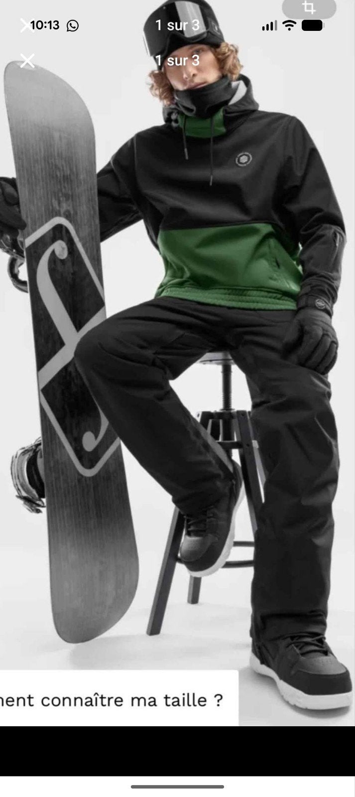 Veste ski/snowboard - Siroko W1 Evergreen, Enlèvement, Neuf, Siroko W1 Evergreen