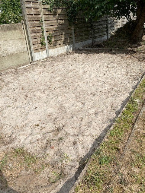Wit zand gratis, Tuin en Terras, Zand, Ophalen