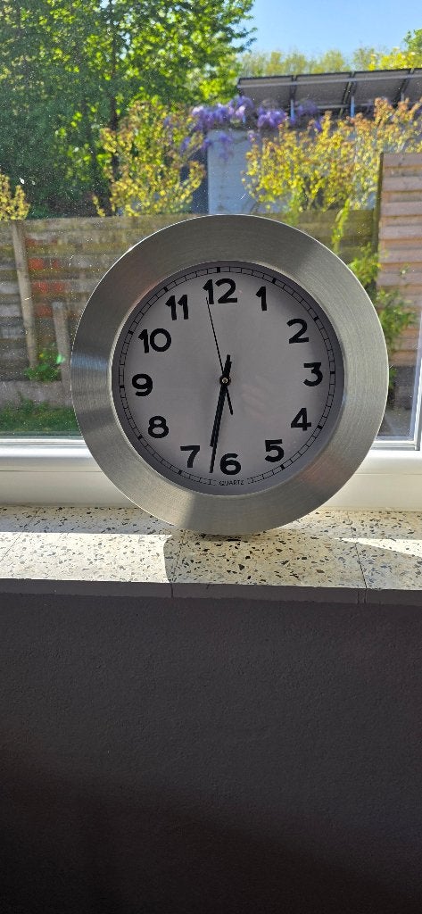 wandklok, Ophalen, Wandklok