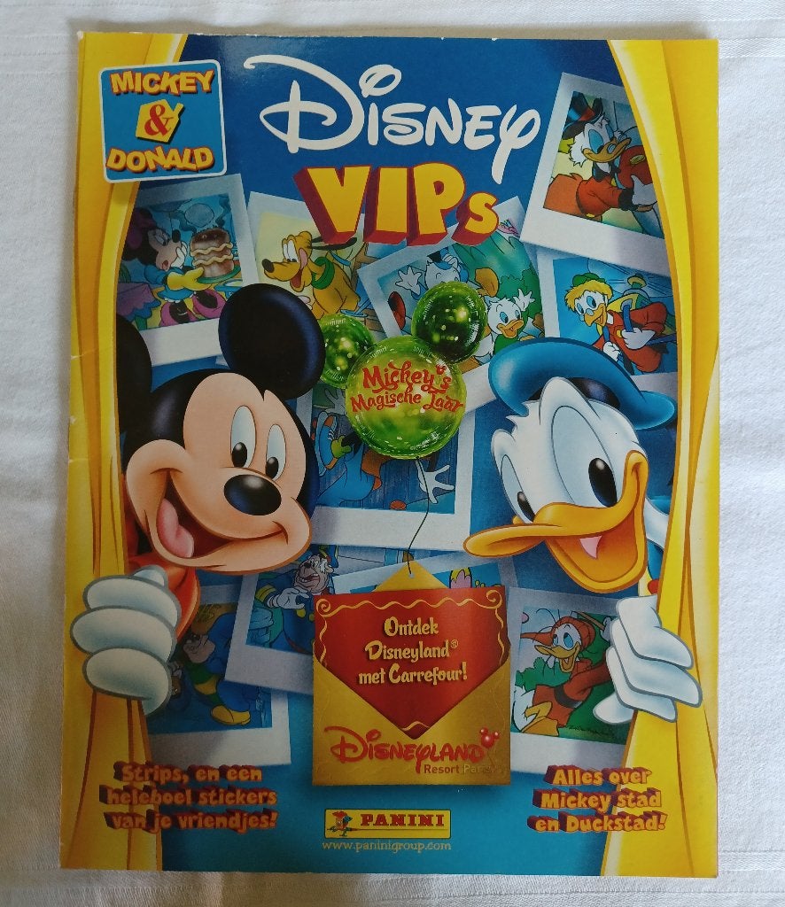 L'album de Panini Disney VIPs (2005), Enlèvement ou Envoi, Comme neuf, Plusieurs autocollants