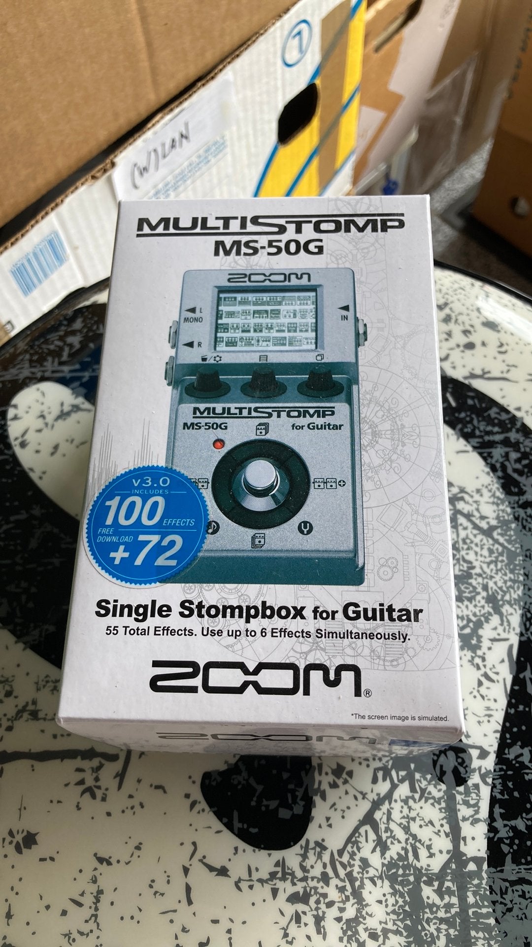 Zoom MultiStomp MS-50G Gitaar Effectpedaal – Nieuw in doos!, Muziek en Instrumenten, Ophalen of Verzenden, Zo goed als nieuw