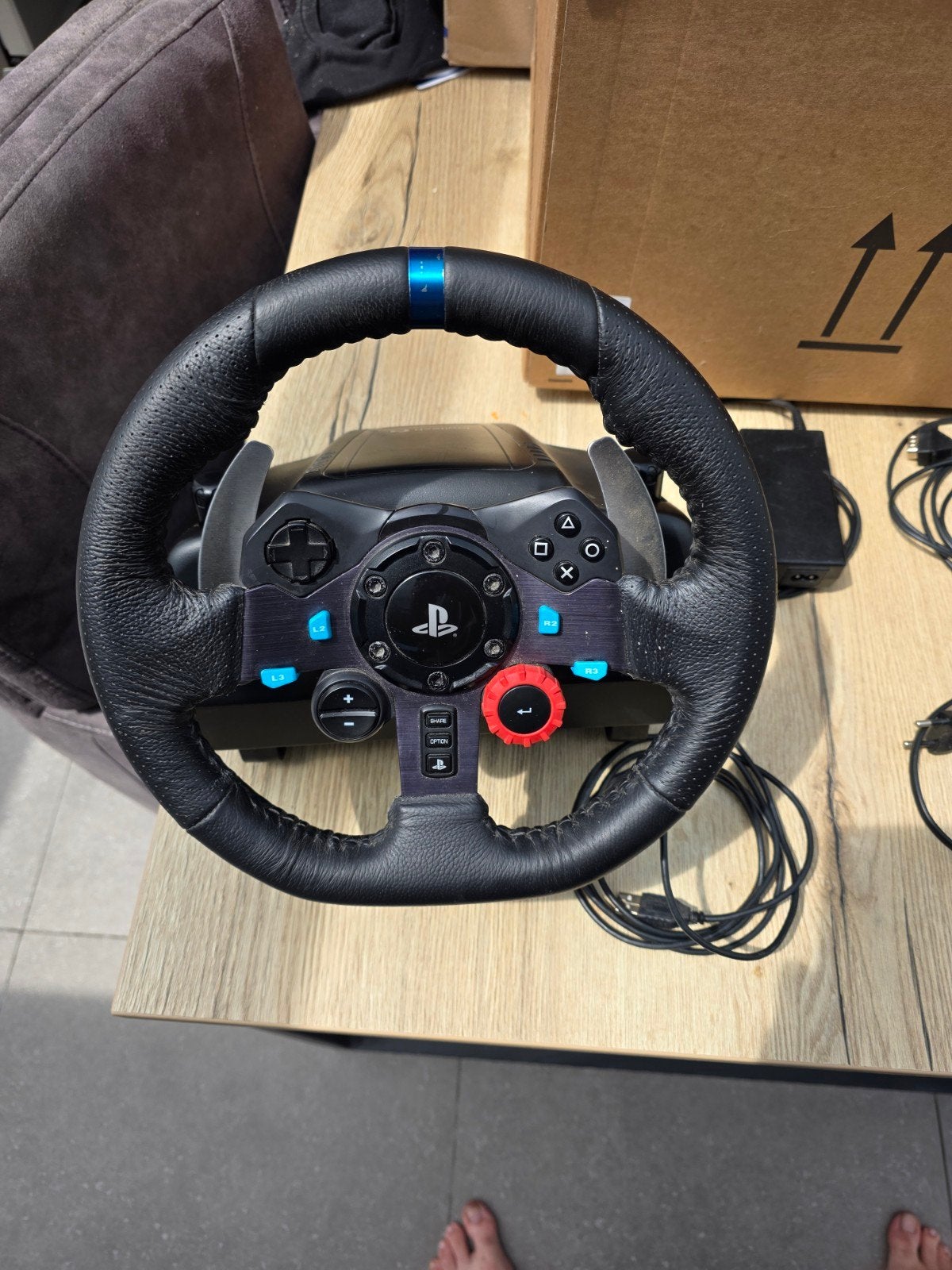Logitech G29 Driving Force, Ophalen