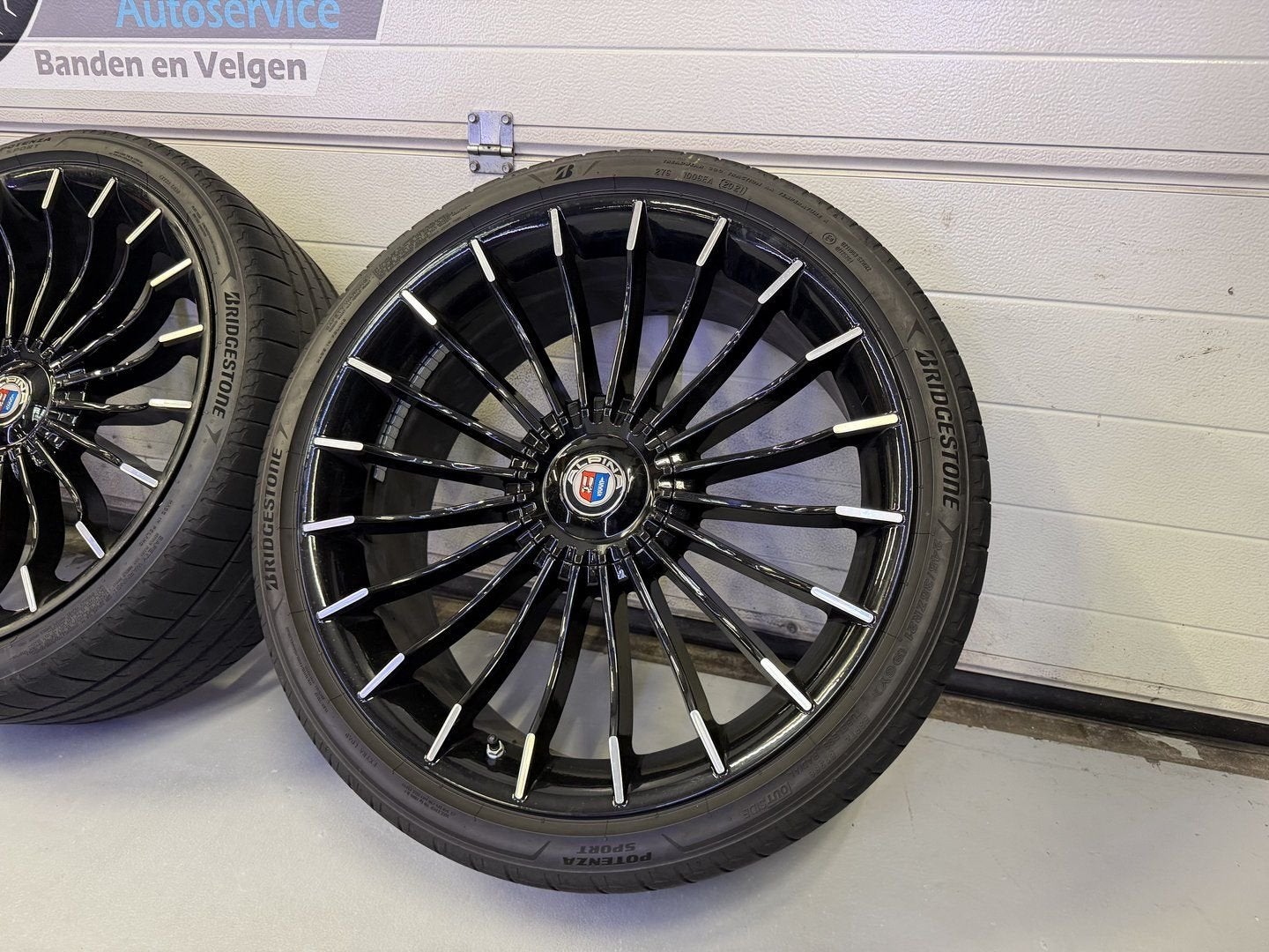21inch BMW Alpina Style Breedset Velgen! 5x112/5x120 F10F12F, Autos : Pièces & Accessoires, Pneus & Jantes, Pneus et Jantes, Véhicule de tourisme