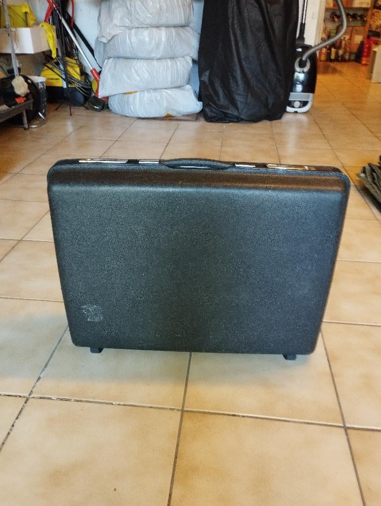 valise noire Samsonite, Ophalen, Gebruikt, 50 tot 60 cm, Hard kunststof