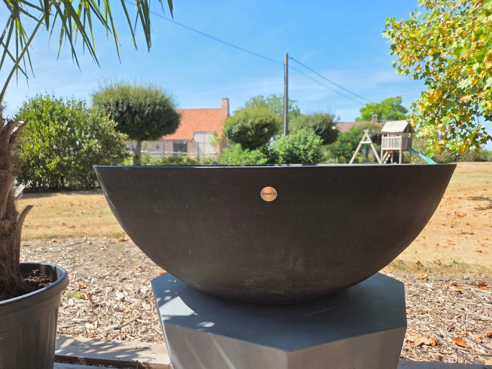 Plantenbak Cosapots, Ophalen