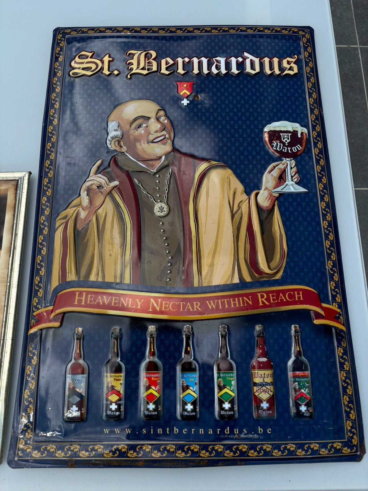 Panneau publicitaire de Saint-Bernard, Collections, Enlèvement ou Envoi, Panneau publicitaire