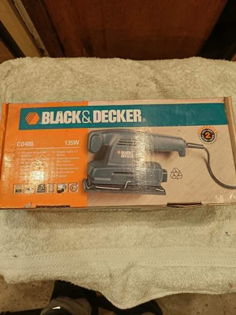 ponceuse à bande Black&Decker, Enlèvement, Ponceuse à bande