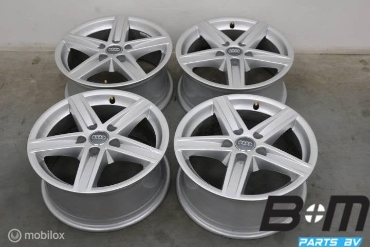 Set 16 inch lichtmetalen velgen Audi A3 8V 8V0601025DC, Auto-onderdelen, Gebruikt, Velg(en)