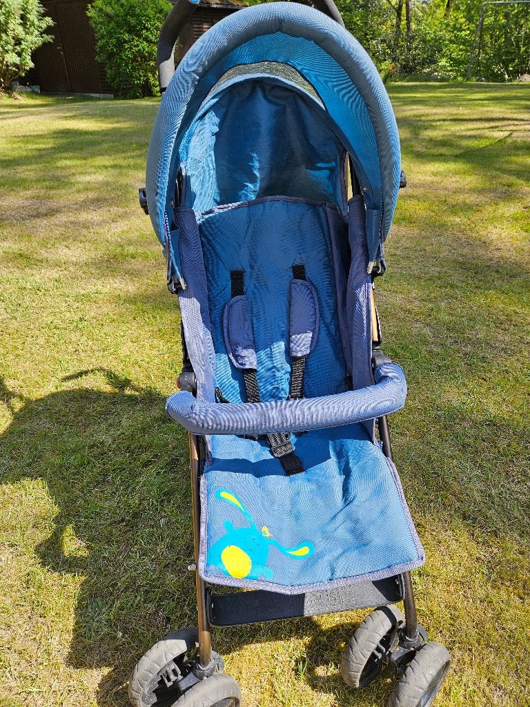 Plooibare buggy, incl. regenscherm en voetenzak, Enlèvement, Utilisé, Protection de pluie