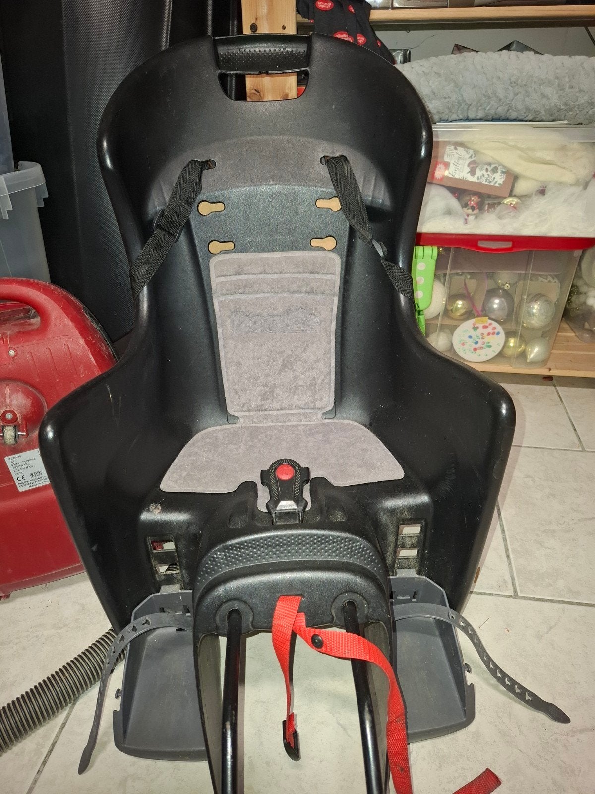 Fietsstoeltje + 2 adapters, Fietsen en Brommers, Fietsaccessoires | Fietsstoeltjes, Ophalen