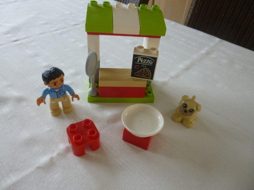 DUPLO Pizza Kraam, Ophalen of Verzenden, Duplo