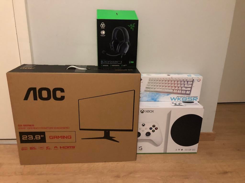 Complete gaming setup!, Ophalen of Verzenden, Zo goed als nieuw