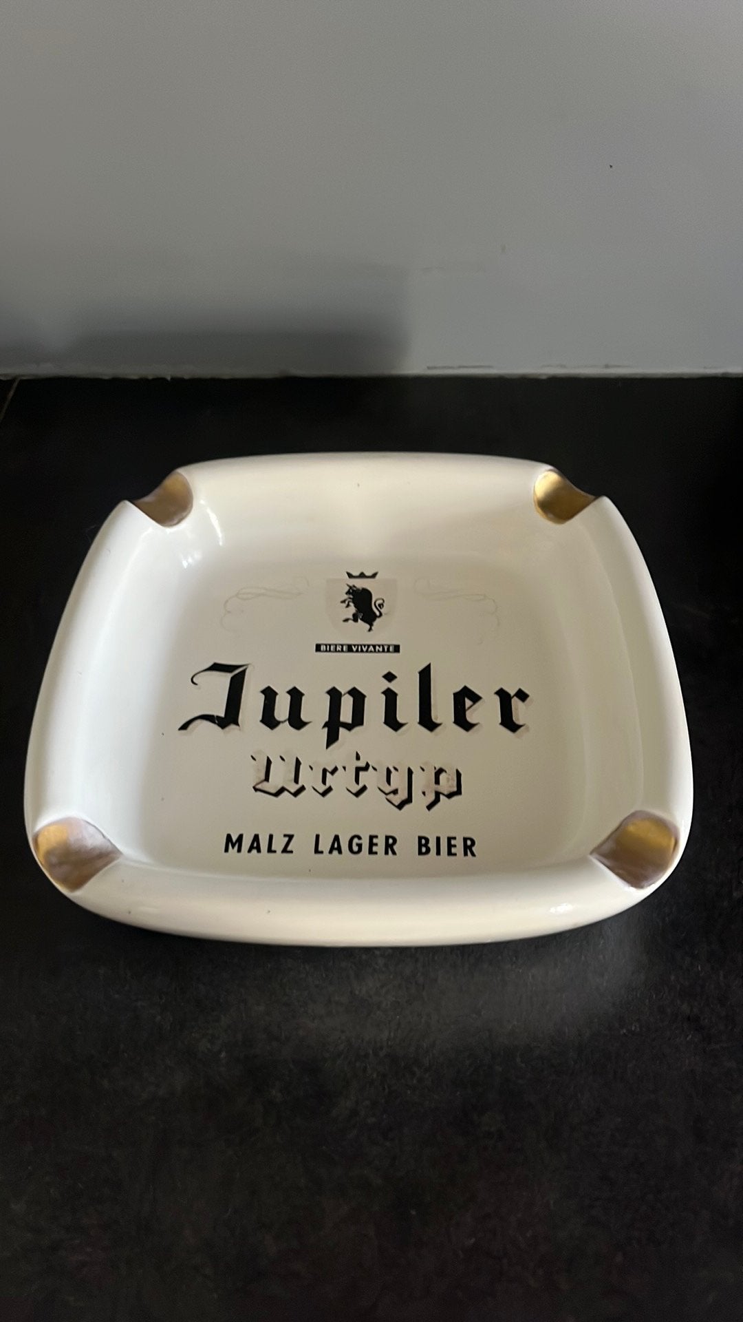 Vintage Jupiler Urtyp asbak Viileroy & Boch, Ophalen, Zo goed als nieuw, Jupiler