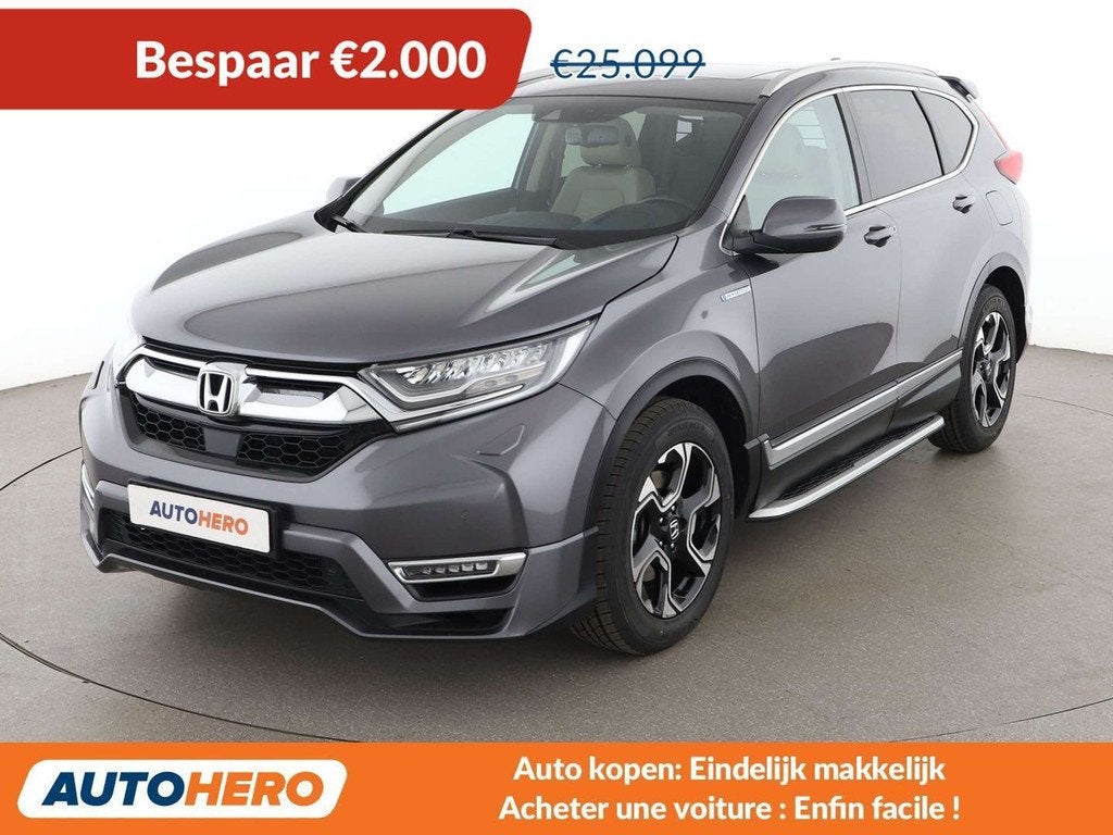 Honda CR-V 2.0 i-MMD Hybrid Executive 4WD (bj 2019), Auto's, Honda, 5 zetels, Hybride Elektrisch/Benzine, Lichtsensor, SUV of Terreinwagen