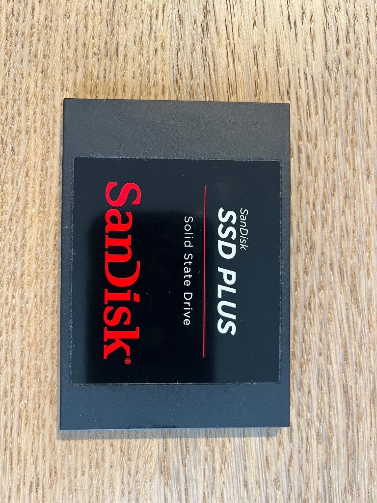 SanDisk SSD Plus, Enlèvement ou Envoi, Interne, Utilisé, Laptop