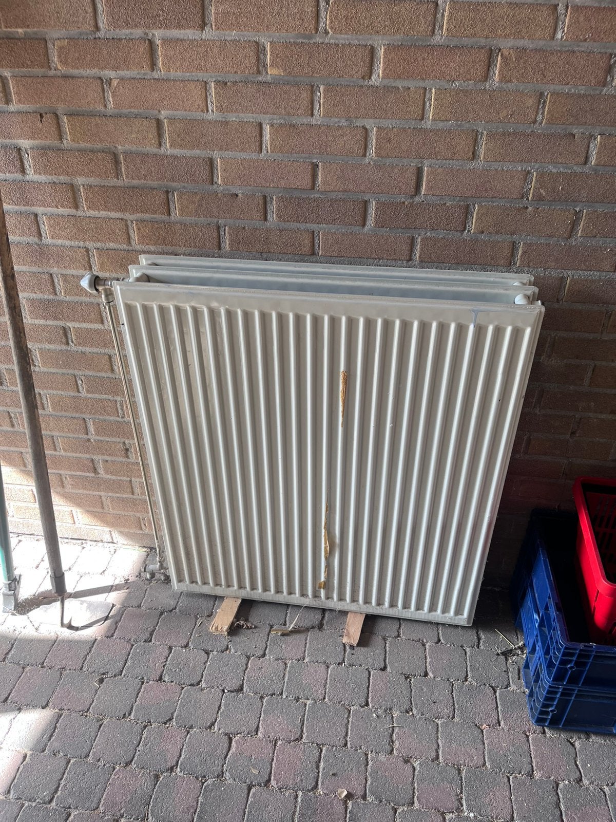 Radiator weg wegens verbouwing 80x88x15, Ophalen, Zo goed als nieuw, Radiator
