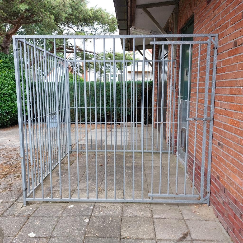 hondenren panelen, Dieren en Toebehoren, Hondenhokken, Ophalen, Zo goed als nieuw, 110 cm of meer, 100 cm of meer