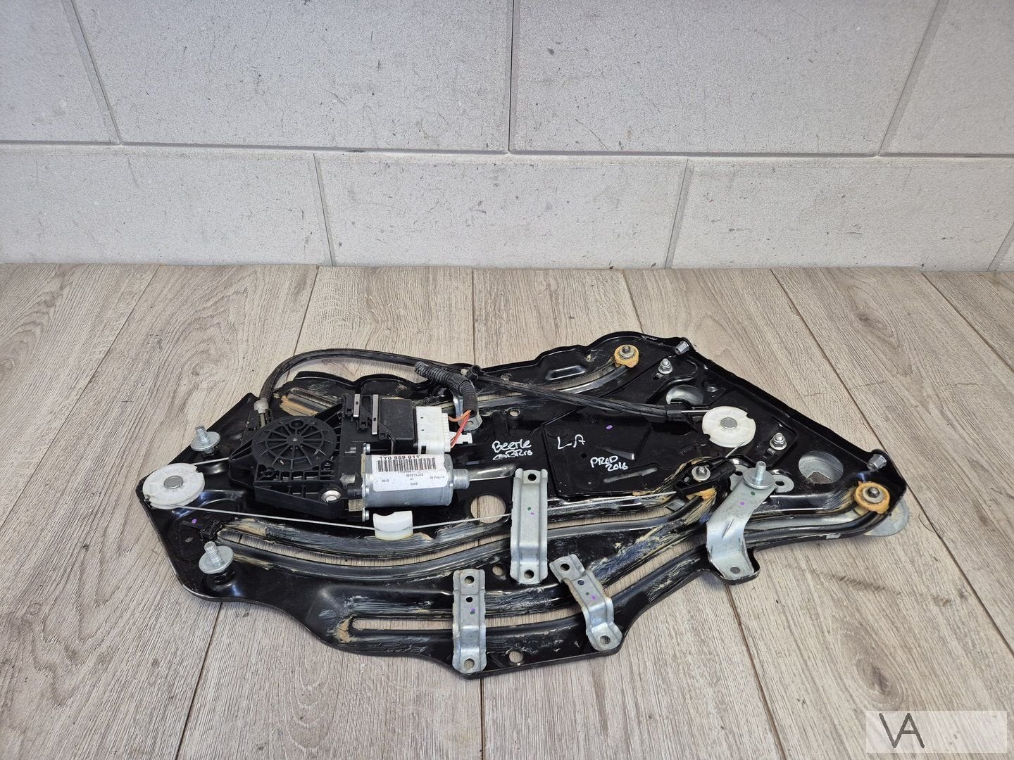 VW New Beetle cabrio 2002 - 2010 raammechanisme links achter, Volkswagen, -, Utilisé, -