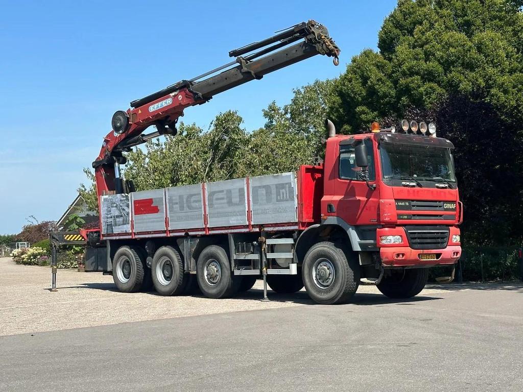 Ginaf X 4446 TS 8x8 EFFER 47TM!MANUELL! DK1026, Auto's, Euro 5, Ginaf, Bedrijf, Te koop