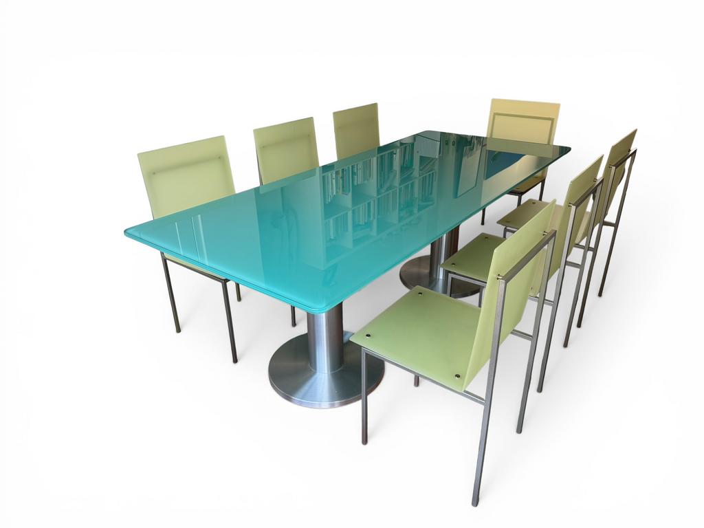 Design tafel, Huis en Inrichting, Tafels | Eettafels, Zo goed als nieuw, Ophalen
