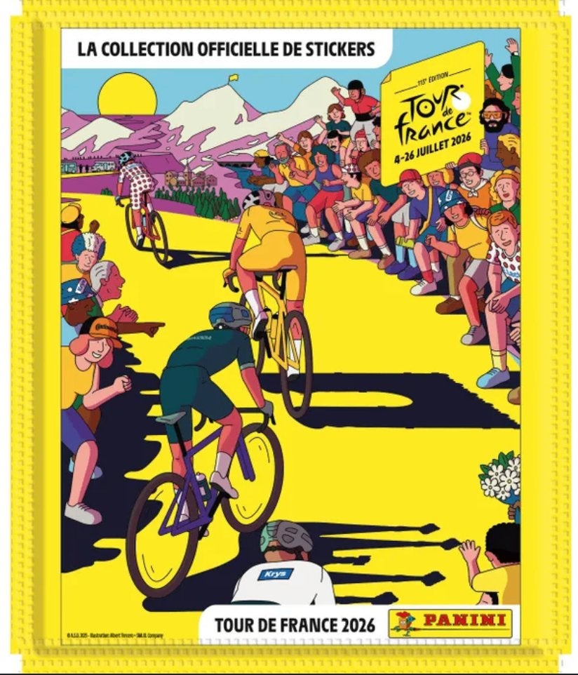panini stickers Tour de France, Ophalen of Verzenden, Nieuw, Meerdere stickers