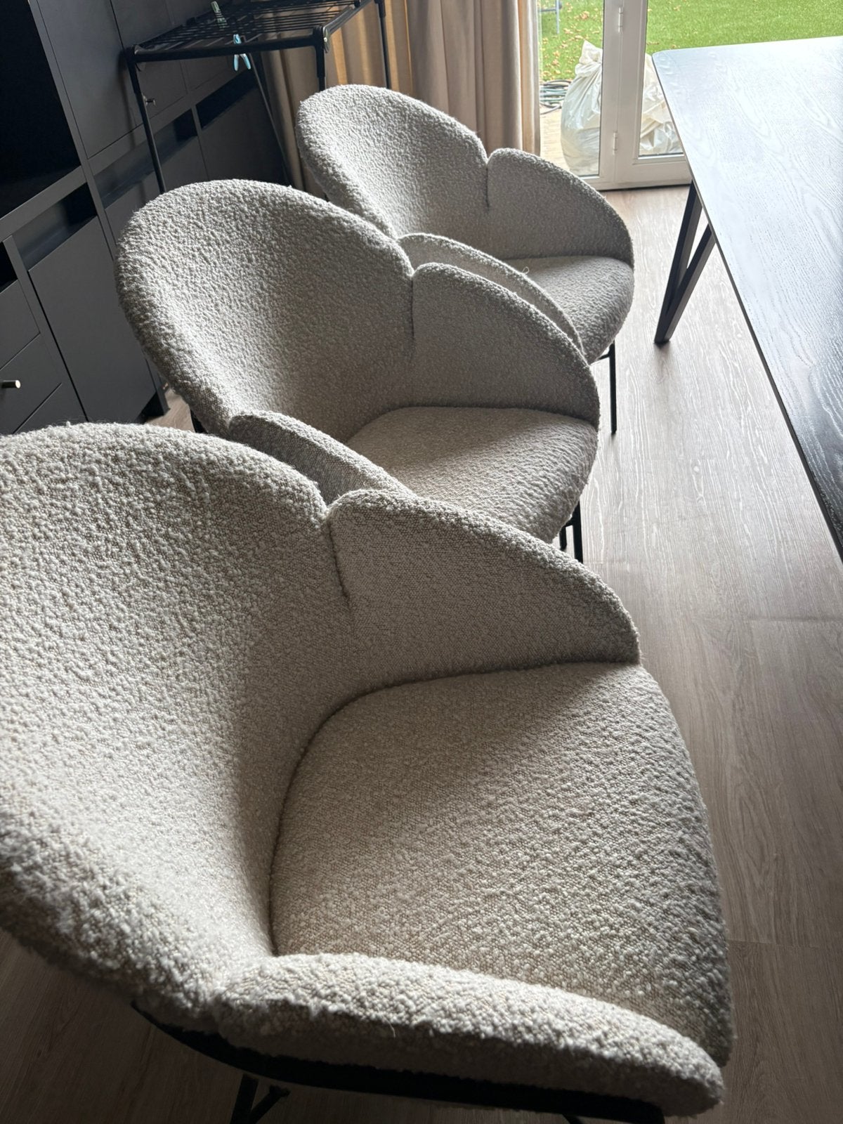 DEBA TEDDY STOELEN, Maison & Meubles, Autres couleurs, Enlèvement, Tissus, Cinq, Six Chaises ou plus