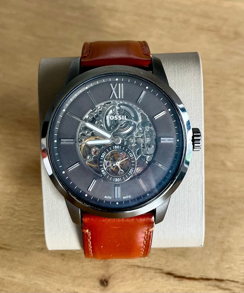 Montre automatique Fossil, Bijoux, Sacs & Beauté, Montre-bracelet, Autres marques, Cuir, Enlèvement