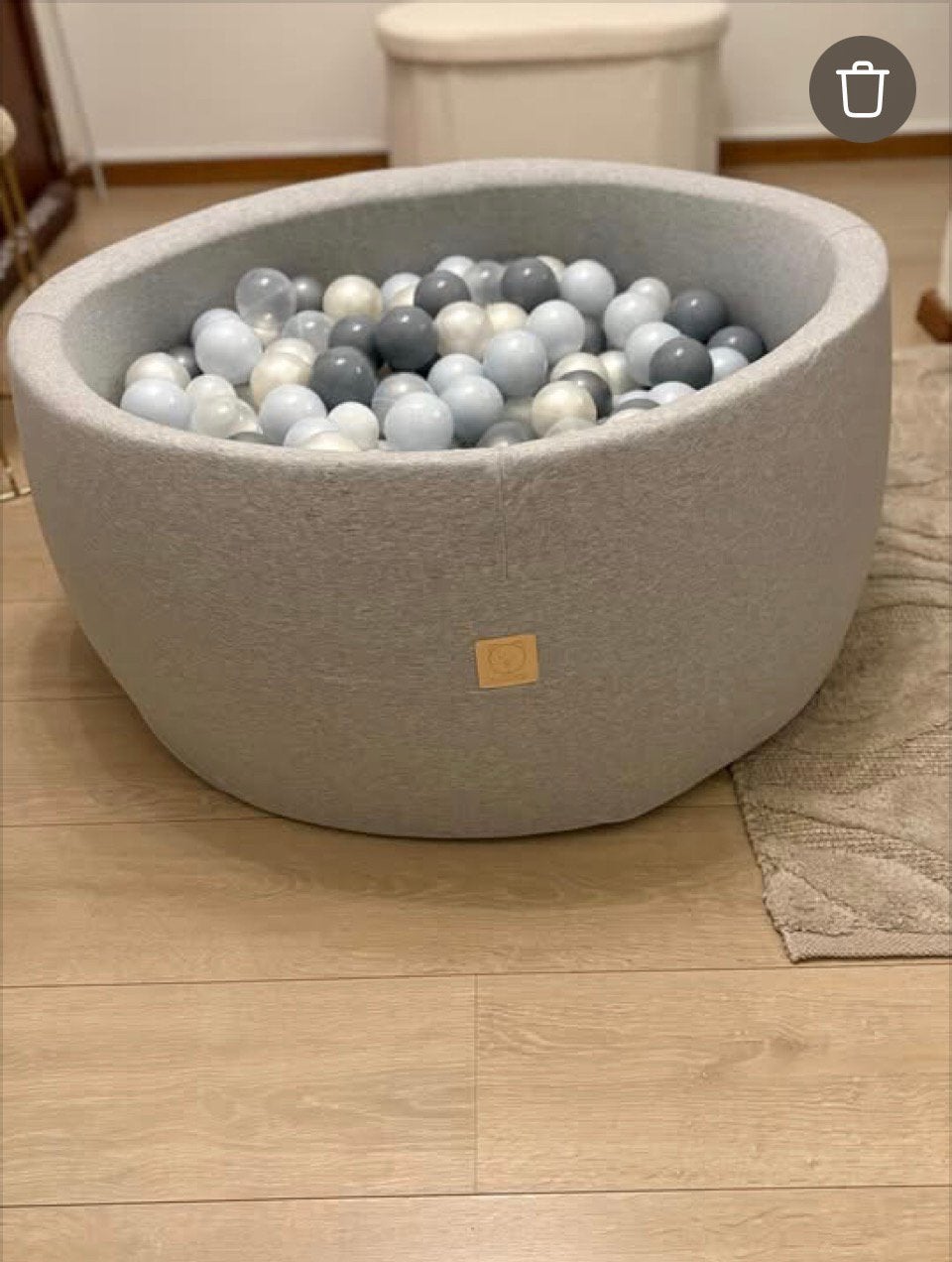 Misioo ballenbad, Kinderen en Baby's, Ophalen, Zo goed als nieuw