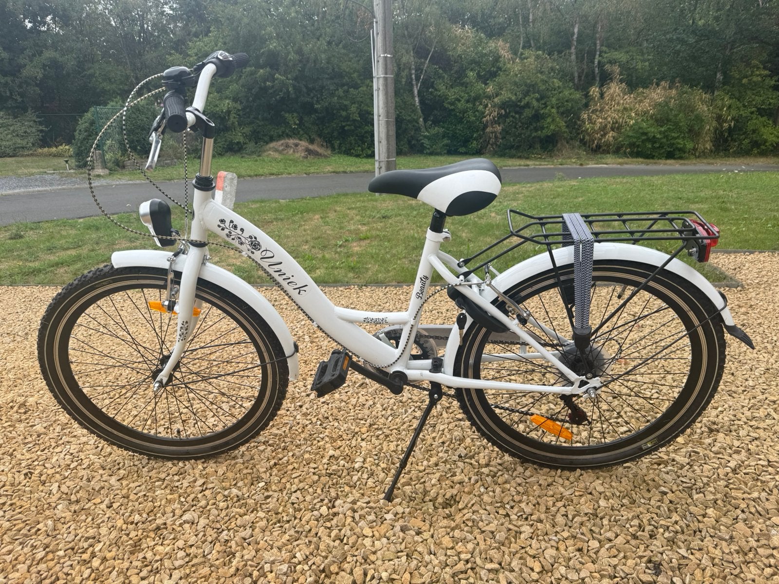 meisjesfiets 24 inch – 7 versnellingen – amper gebruikt, Ophalen, Zo goed als nieuw, 24 inch, Versnellingen