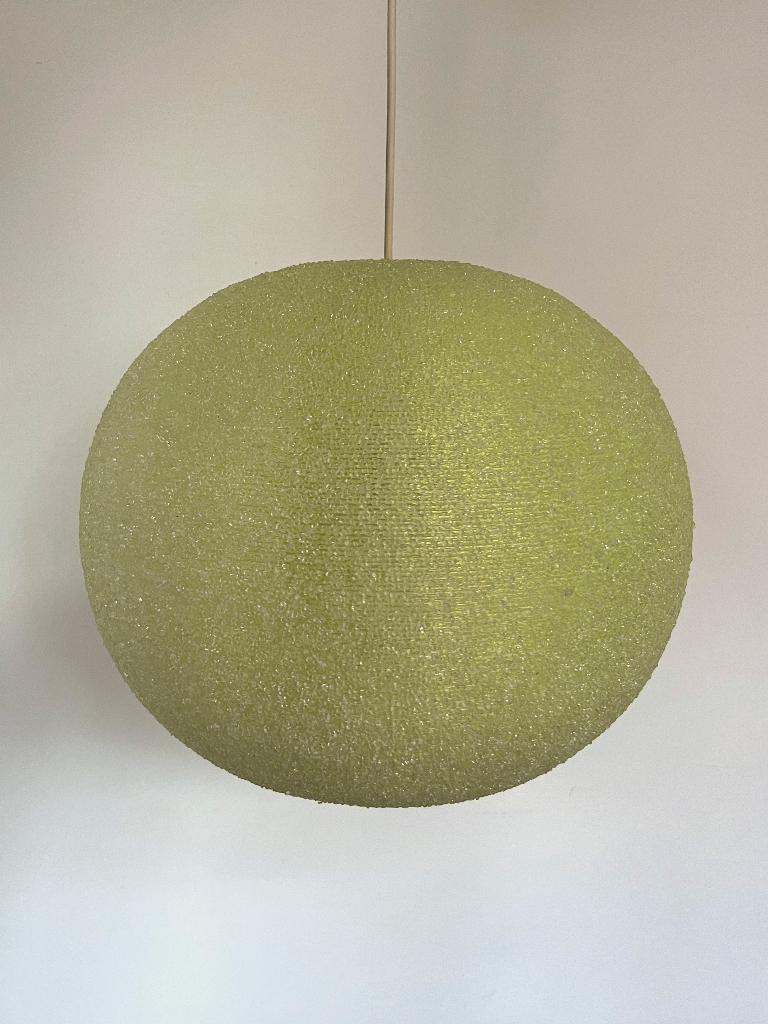 XL Vintage Sugar Ball pendant lamp Rotaflex 1960s, Enlèvement ou Envoi, Comme neuf