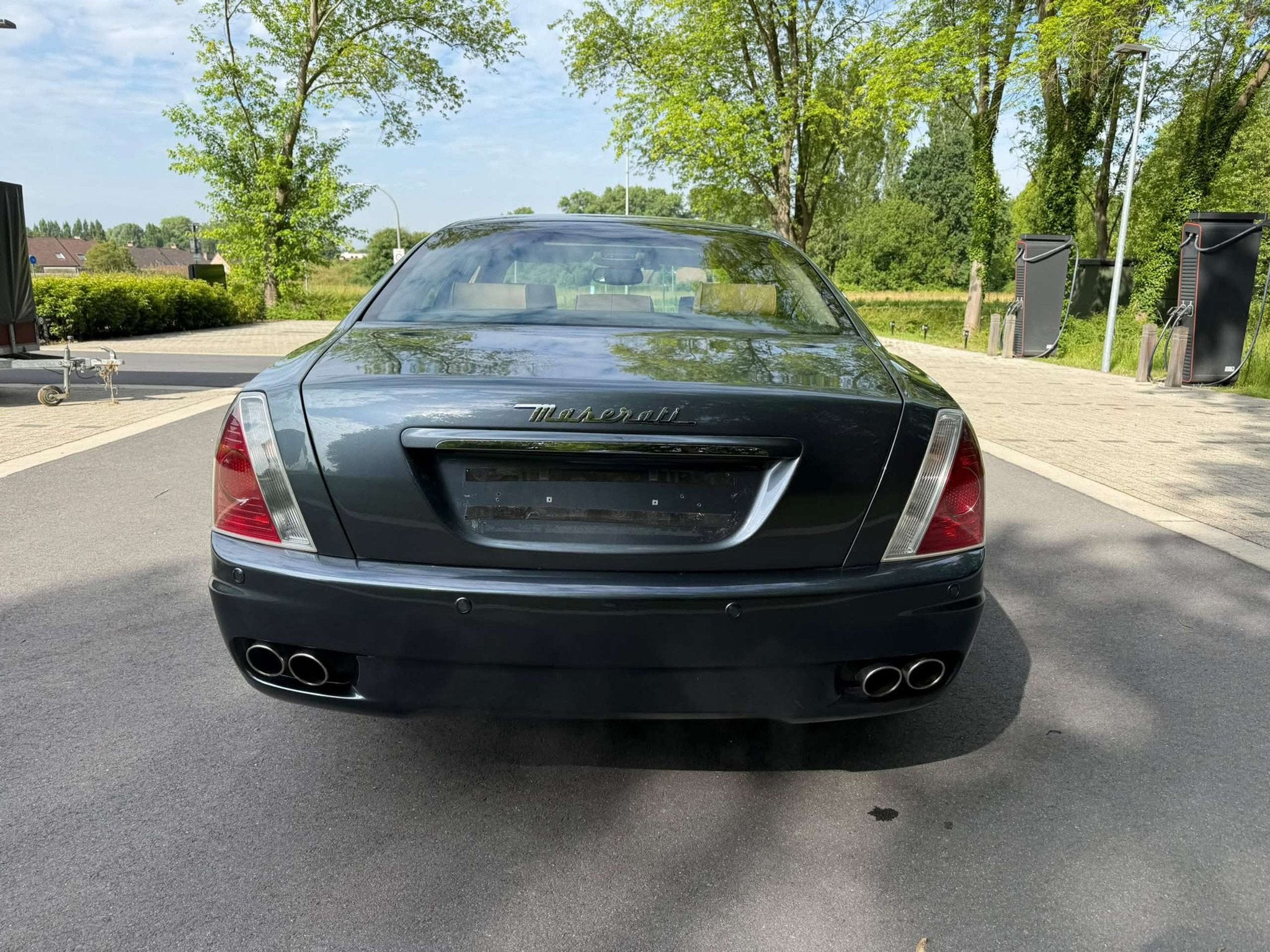 Maserati Quattroporte 4.2 V8 (Ferrari) DuoSelect/BELG/OHB/ME, Auto's, 4 deurs, Gebruikt, 295 kW, Blauw