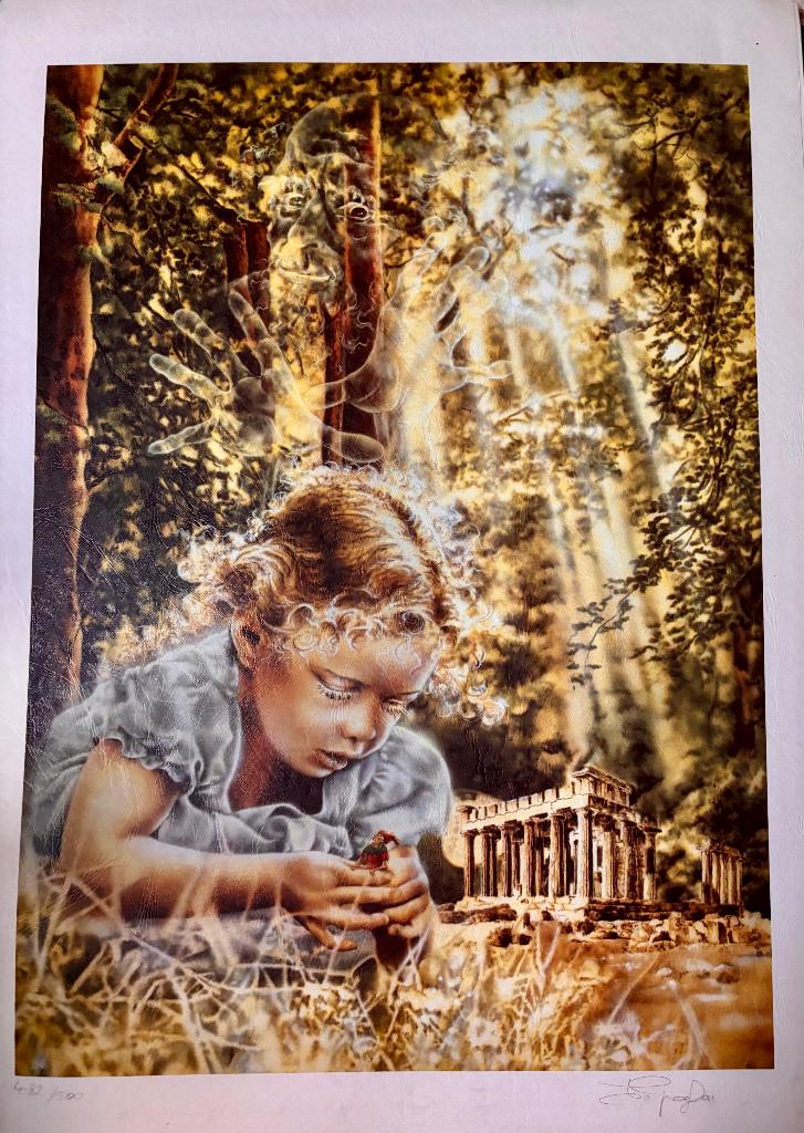 Zeefdruk Airbrush David de Graef, Verzenden