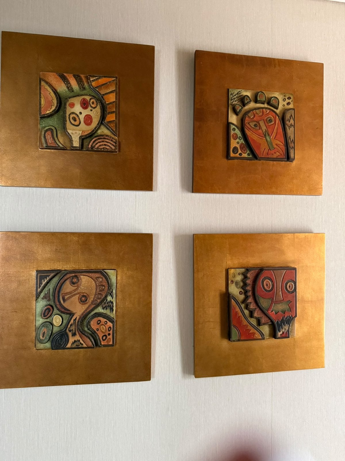Set Mexicaans Houtsnijwerk, Ophalen of Verzenden, Zo goed als nieuw