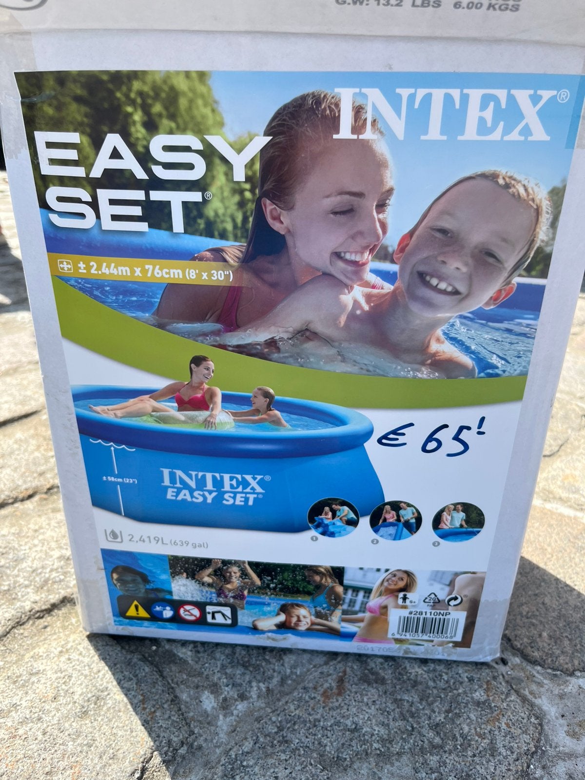 Intex zwembad, Tuin en Terras, Zwembaden, Ophalen of Verzenden, Zo goed als nieuw