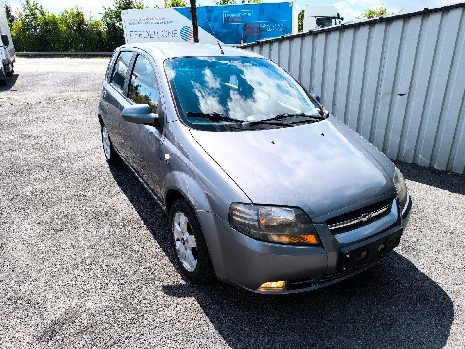 Mooie Chevrolet Kalos 1.4 benzine 16V , 4 deurs, 2008, Auto's, Chevrolet, Bedrijf, Kalos, Elektrische ramen, Mistlampen, Multifunctioneel stuurwiel