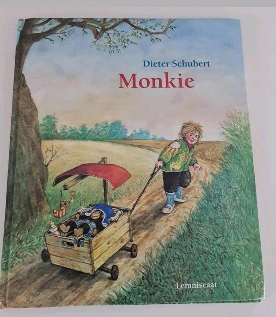 Boek :  monkie / Dieter Schubert, Ophalen of Verzenden