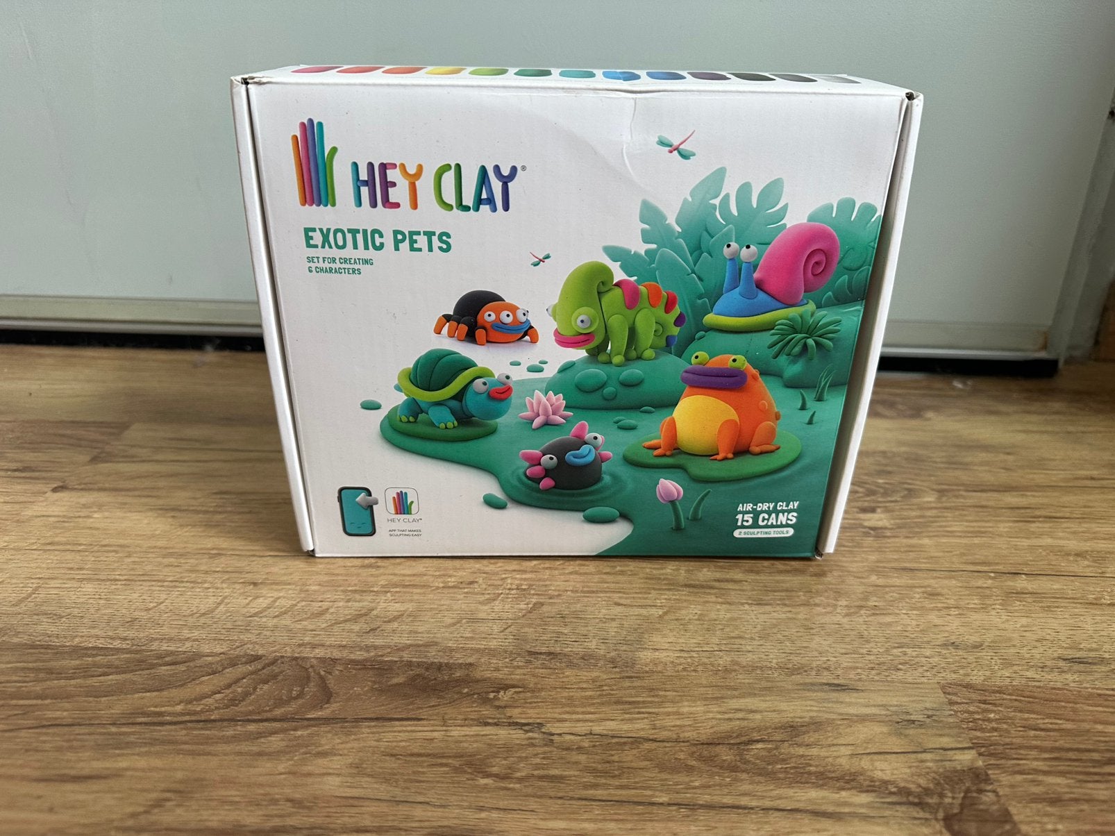 Hey Clay exotische dieren set, Ophalen, Gebruikt, Dieren, Meerkleurig