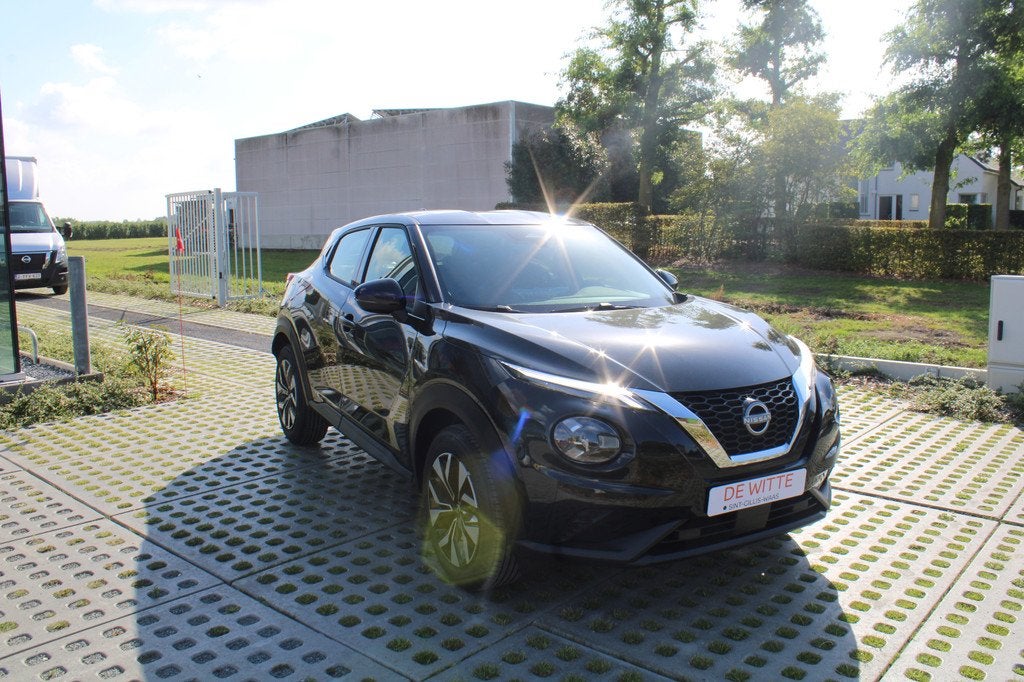 Nissan Juke DIG-T Acenta DCT + Comfort Pack (automaat), Automaat, Stof, 1257 kg, Zwart